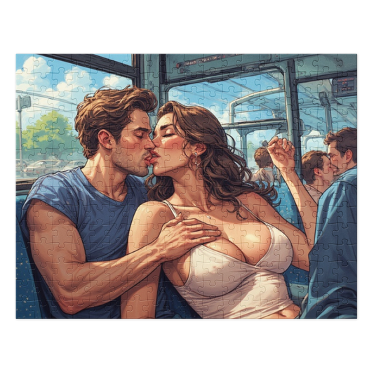 Jigsaw Puzzle with Tin