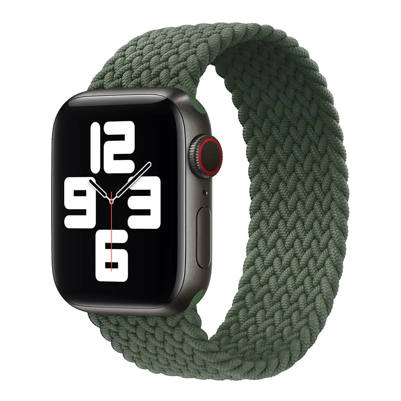 Single Loop Nylon Braided Elastic Strap