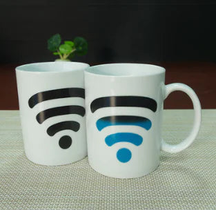 Color Changing WiFi Signal Coffee Mug