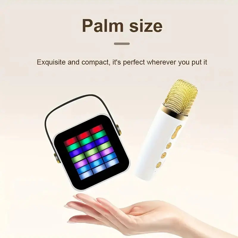 Home Karaoke Speaker System with Wireless Microphone