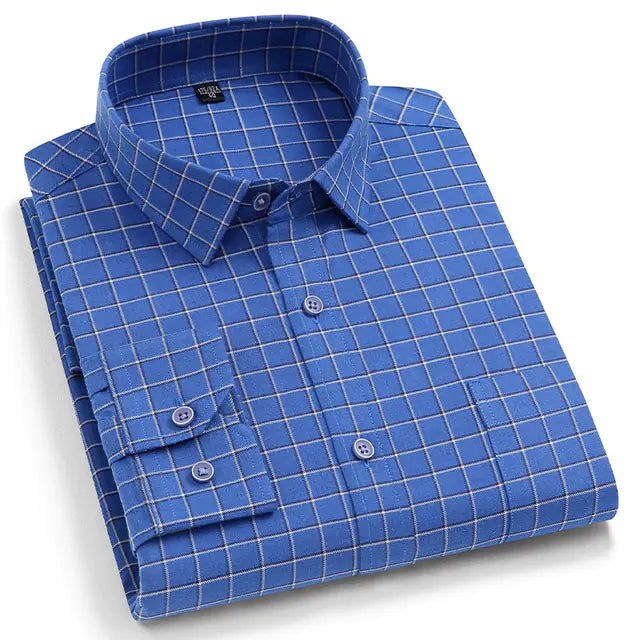 Men's Cotton Shirt - Casual and Stylish for Office Wear