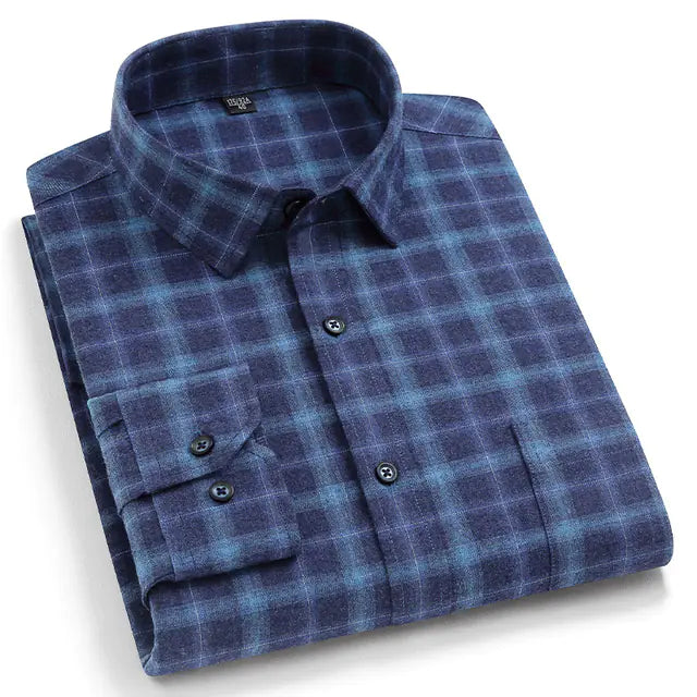 Men's Cotton Shirt - Casual and Stylish for Office Wear