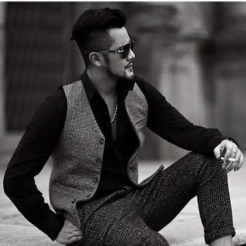 Waistcoat for men and women - Vintage Style Wool Vest