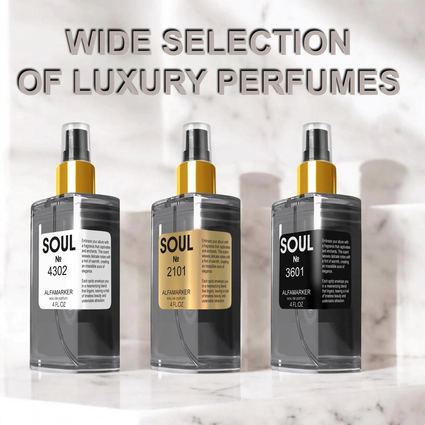 SOUL Inspired by Miss D. Blooming Bouquet  Spray 4.0 Fl Oz / 120 ml Perfume for Women Women Eau de Parfum Long Lasting Fragrance