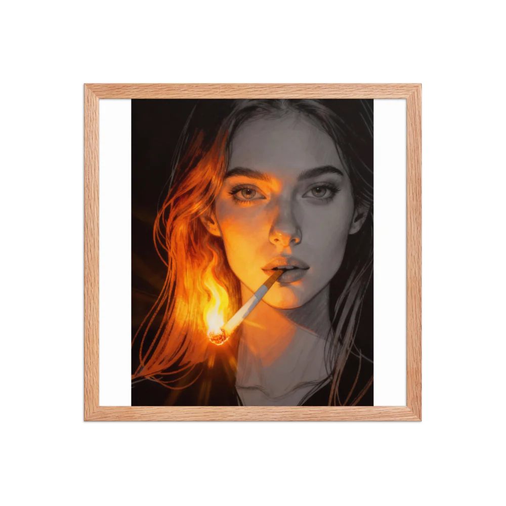 Enhanced Matte Paper Framed Poster (in)