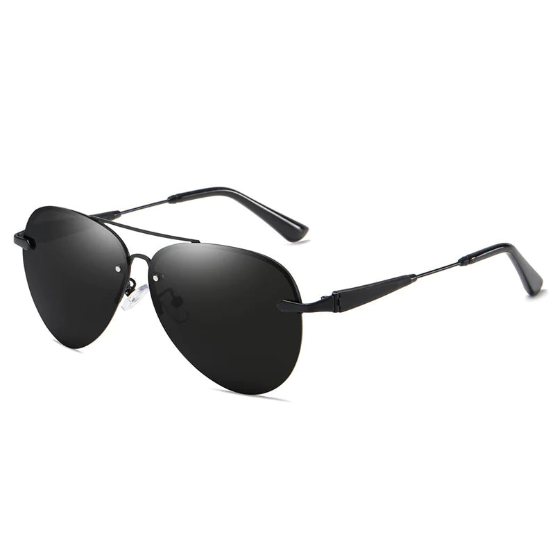 Polarized Classic Rimless Sunglasses