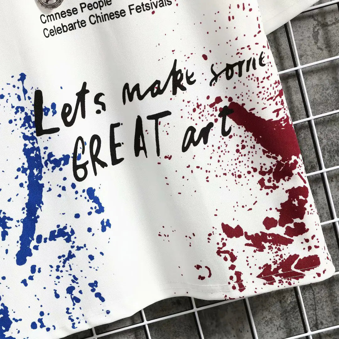 Fashion Summer Men's Graphic Half Sleeve T-Shirts