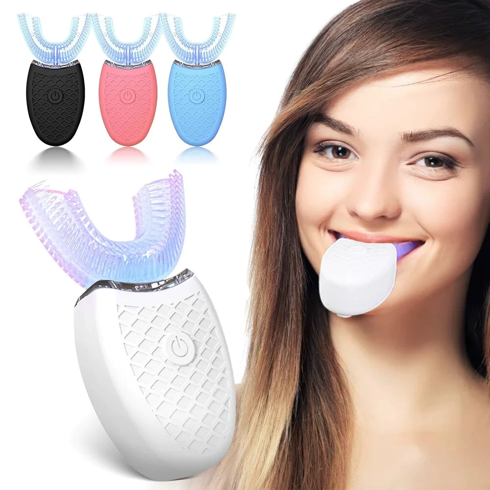 U-shaped electric toothbrush