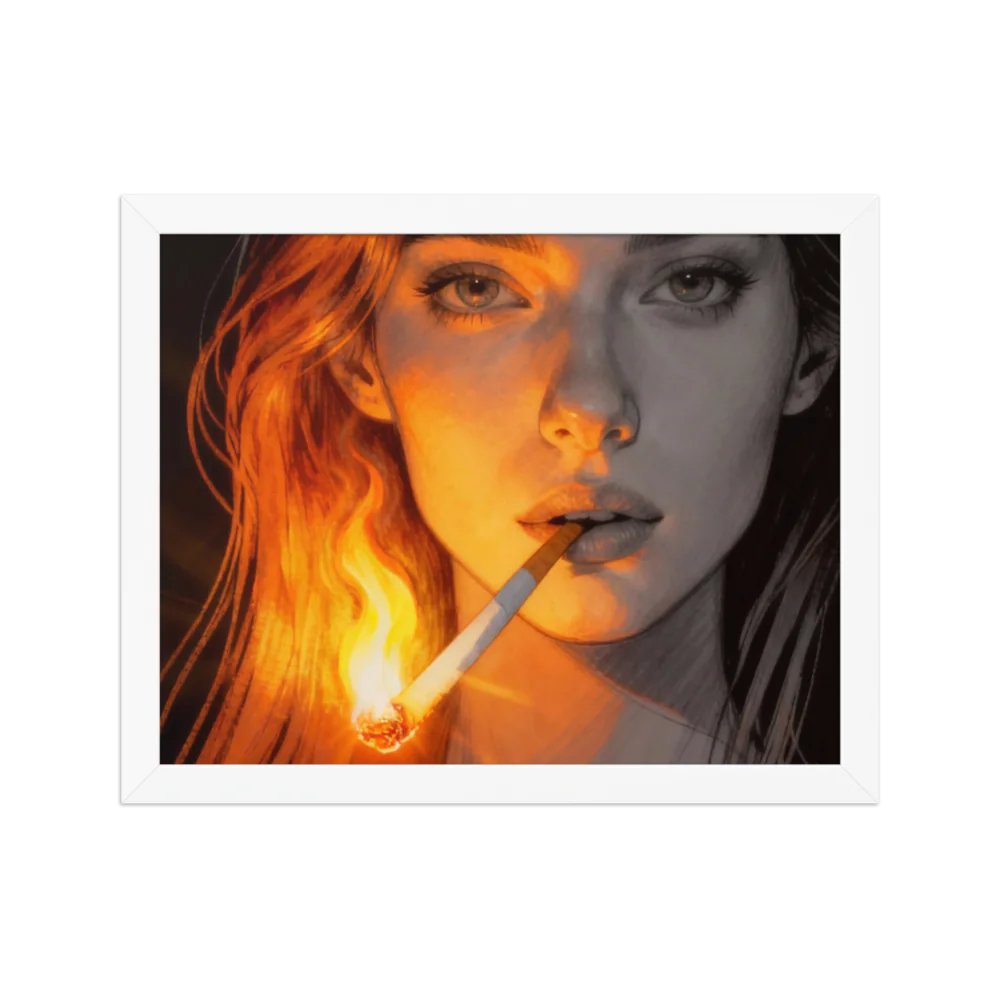 Illuminated Smoke Wall Art