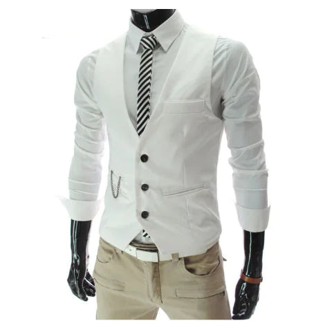 Waistcoat Unisex Suit Vest - Formal Waistcoat for men and Women