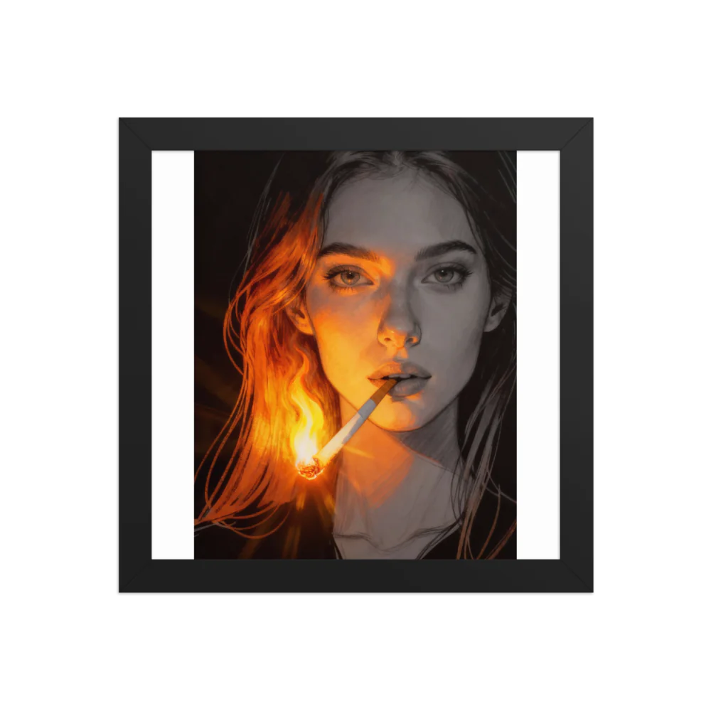 Enhanced Matte Paper Framed Poster (in)