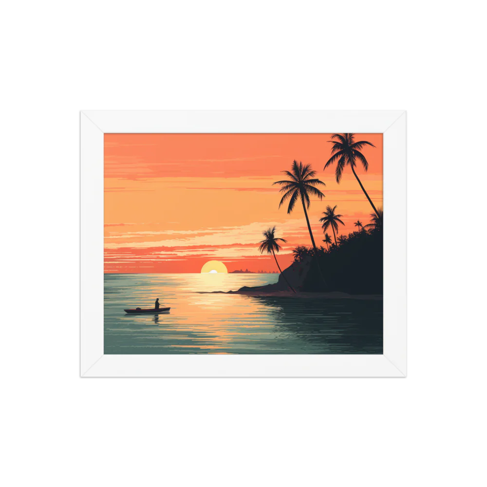 Enhanced Matte Paper Framed Poster (in)