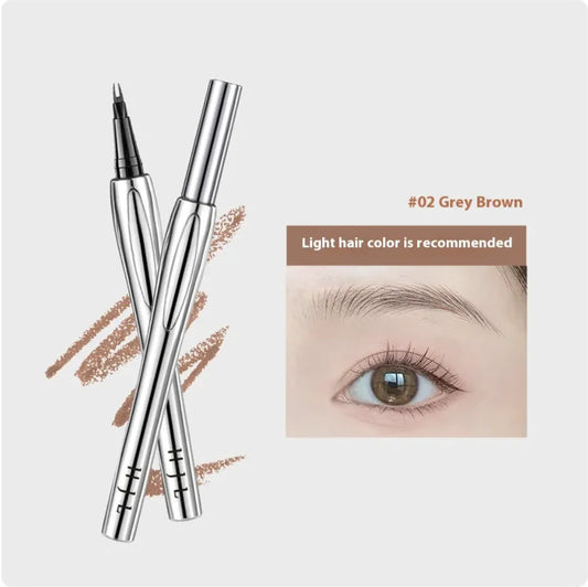 Waterproof Dual-Fork Eyebrow Pencil