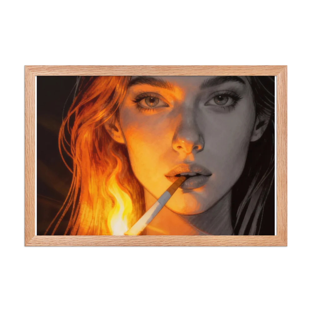 Illuminated Smoke Wall Art
