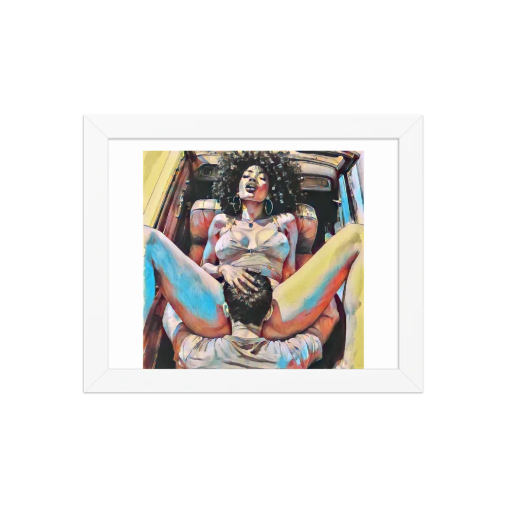 Erotic Art, wall decor on Enhanced Matte Paper Framed Poster (in)