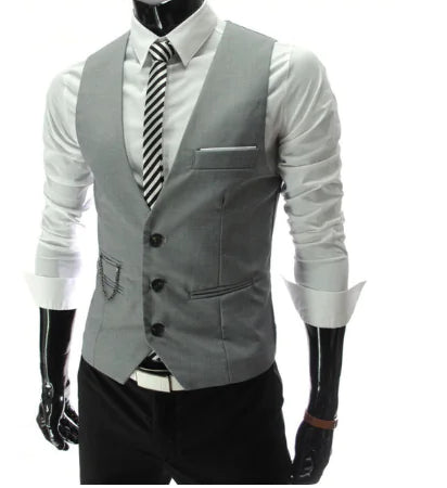 Waistcoat Unisex Suit Vest - Formal Waistcoat for men and Women