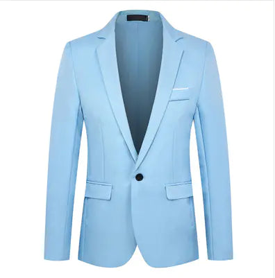 Men's Slim Casual Suit for Comfortable Business Wear
