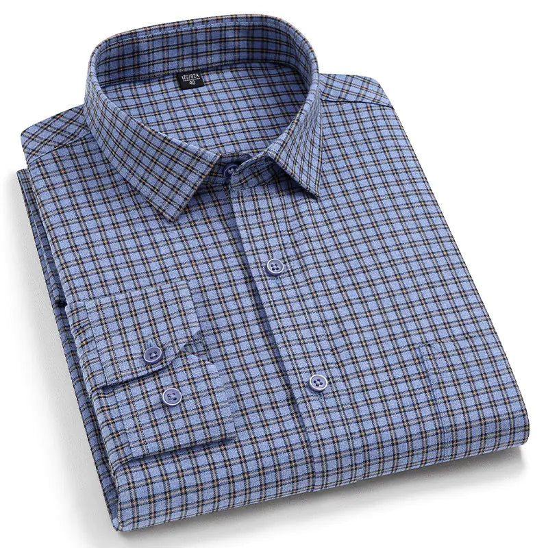 Men's Cotton Shirt - Casual and Stylish for Office Wear