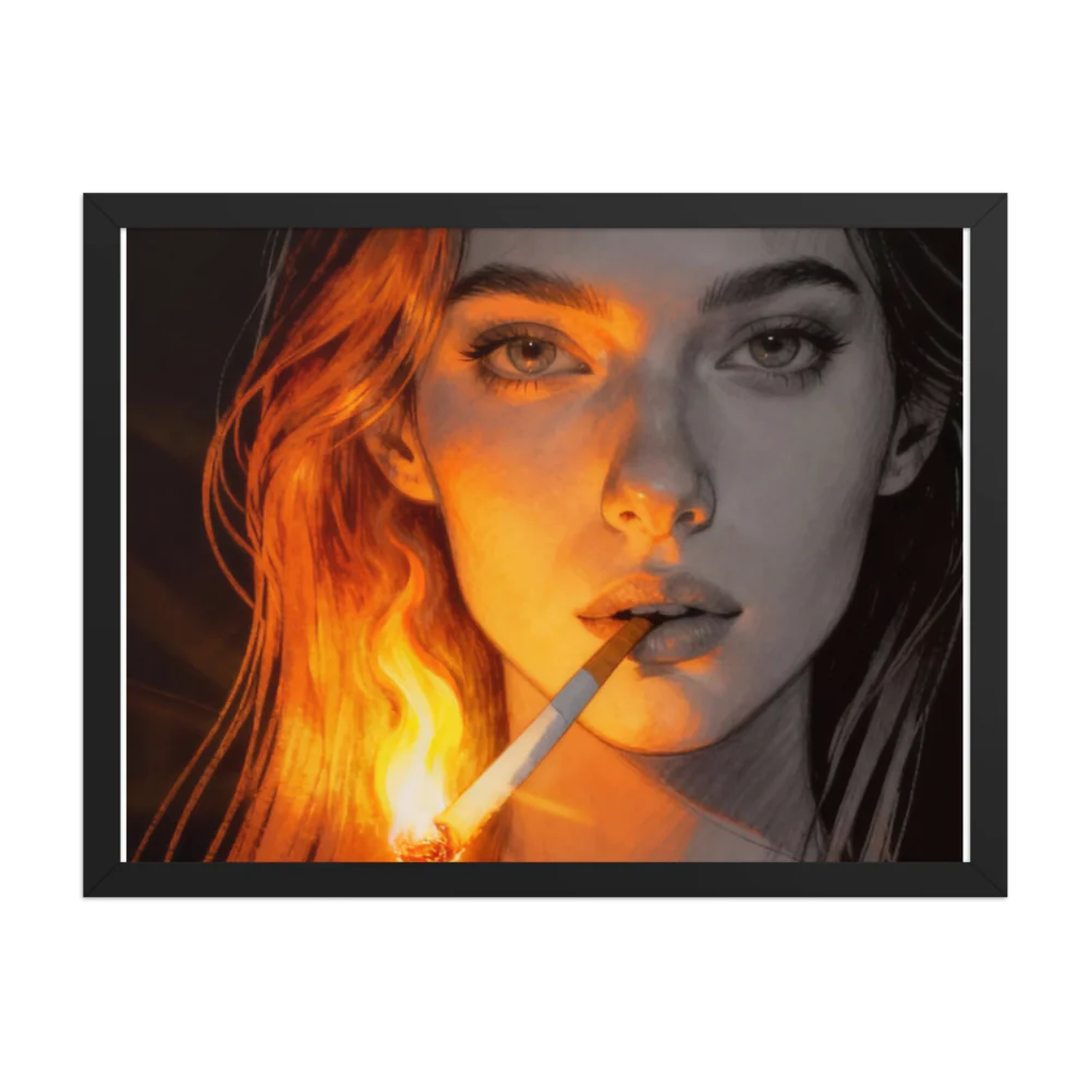 Illuminated Smoke Wall Art