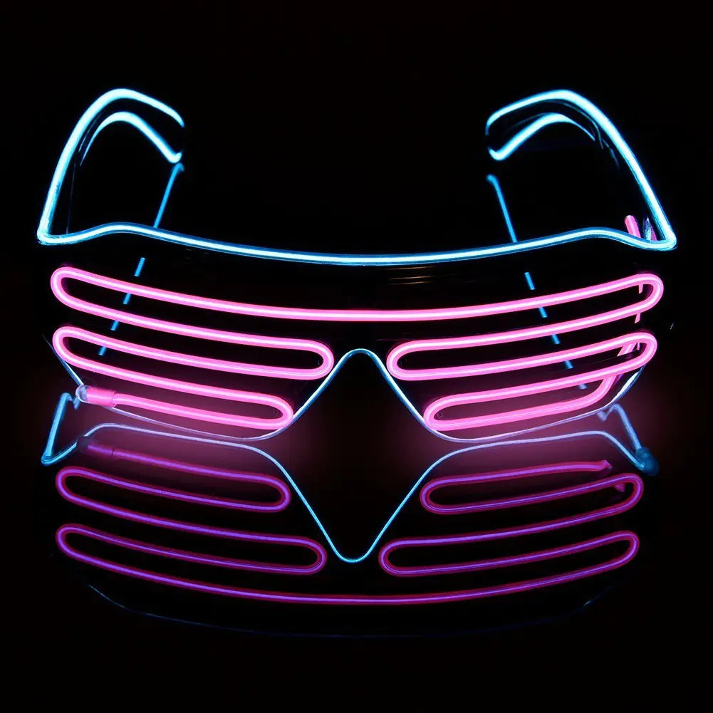 Performing Glasses with Shutter Light Effect