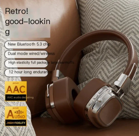 2024 Vintage Wireless Bluetooth 5.3 Headphones