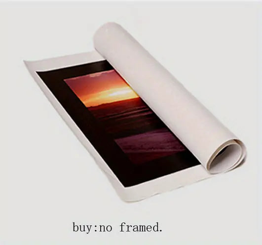 5pcs Unframed HD Canvas Art - Urban Night Decor