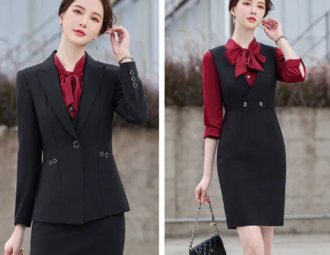 Modern Tailored Women's Blazer - Luciane (One Piece)