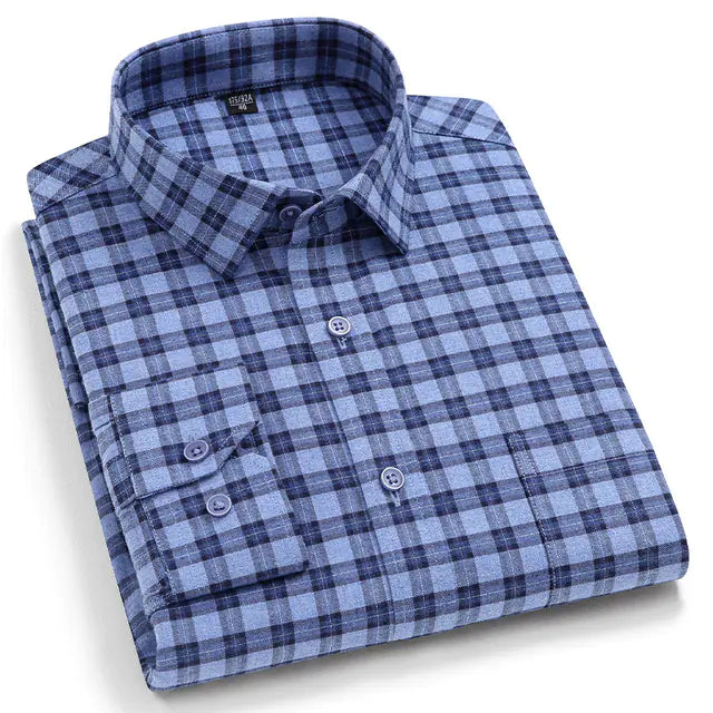 Men's Cotton Shirt - Casual and Stylish for Office Wear