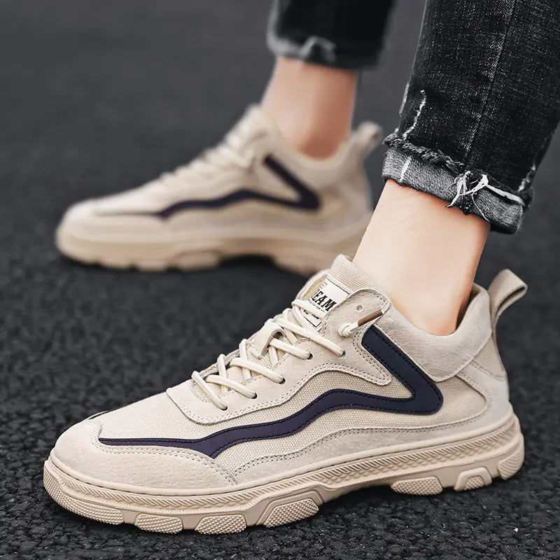 Men's Casual Trendy Sneakers and Low-top Boots