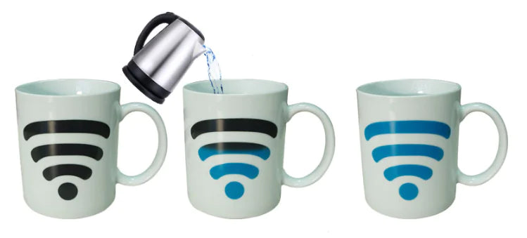Color Changing WiFi Signal Coffee Mug