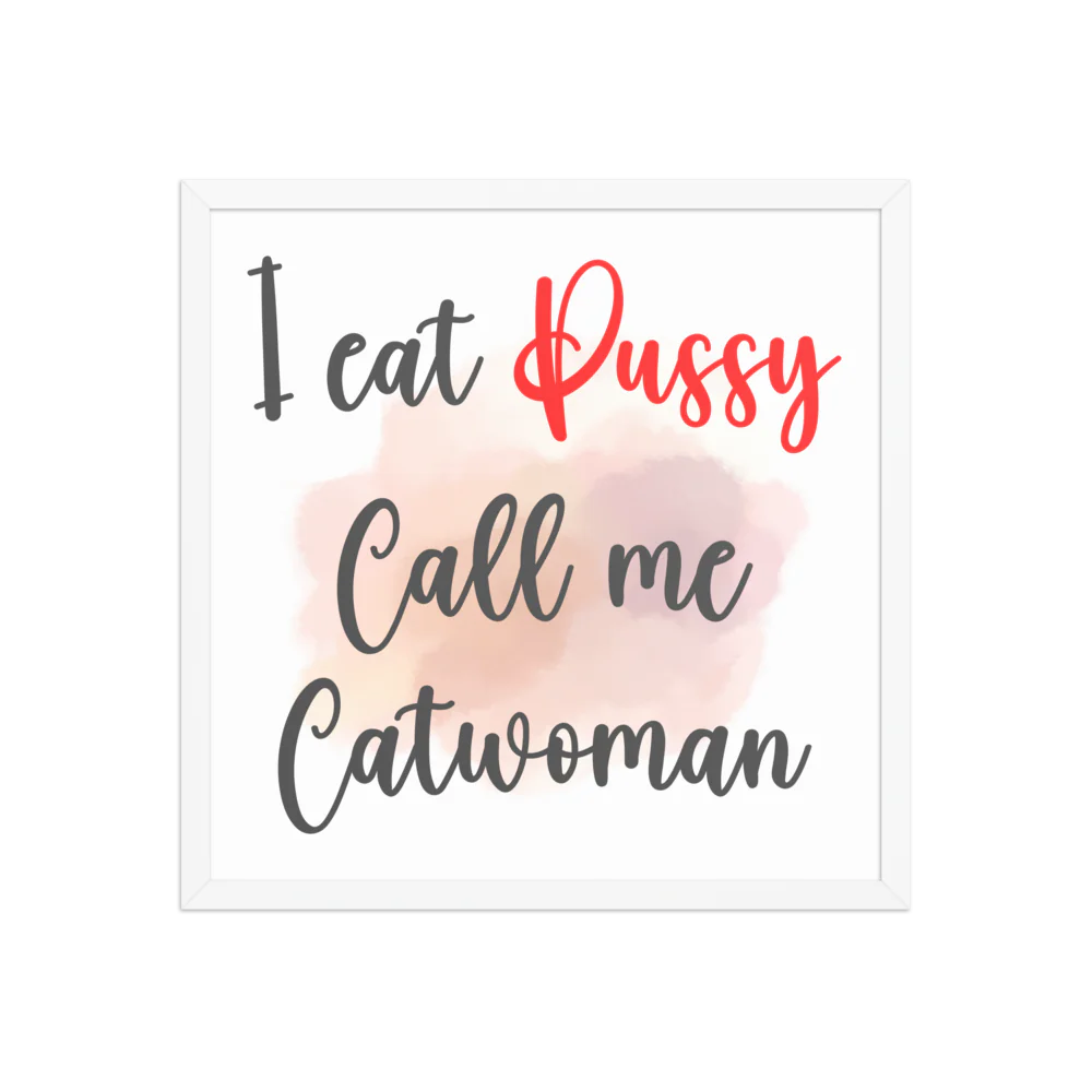 Erotic Art on Enhanced Matte Paper Framed Poster (in)