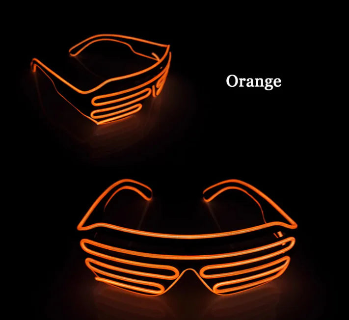 Performing Glasses with Shutter Light Effect
