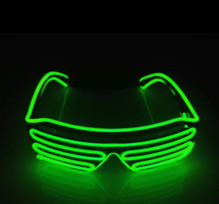 Performing Glasses with Shutter Light Effect