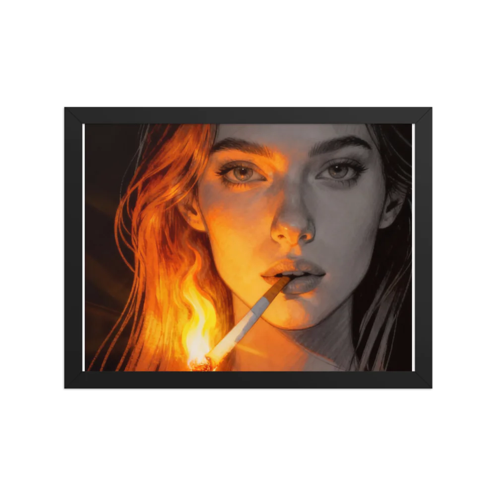 Illuminated Smoke Wall Art