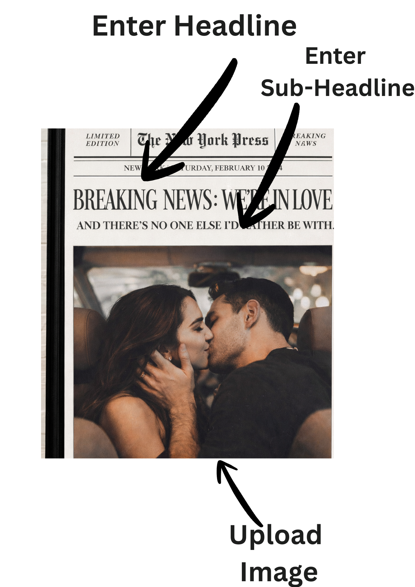 Personalize this Classic Matte Paper Wooden Framed Poster