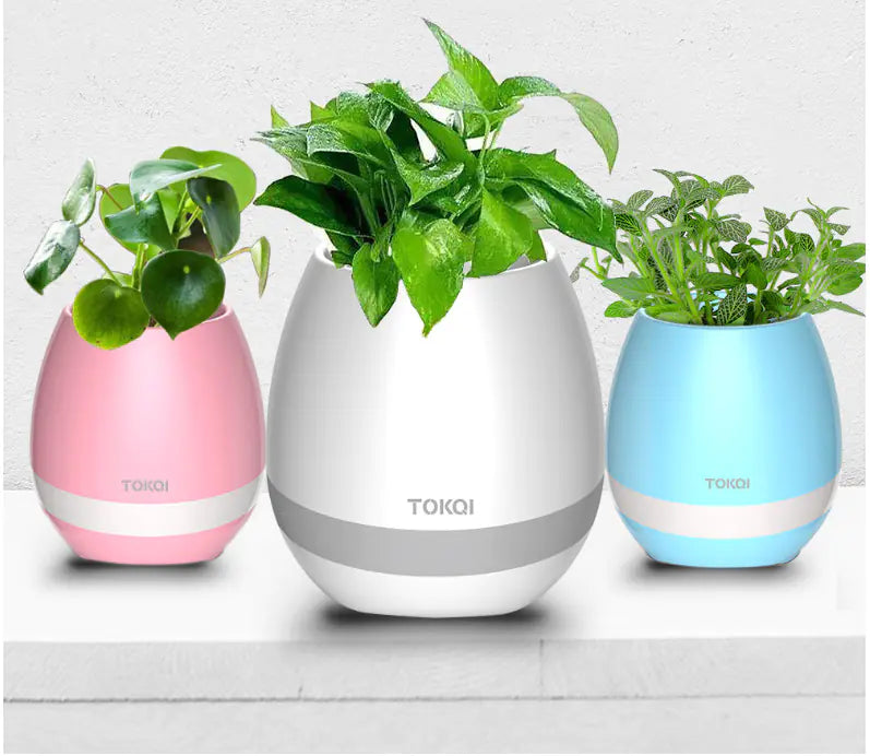 Smart Music Flower Pot K3 Bluetooth Speaker