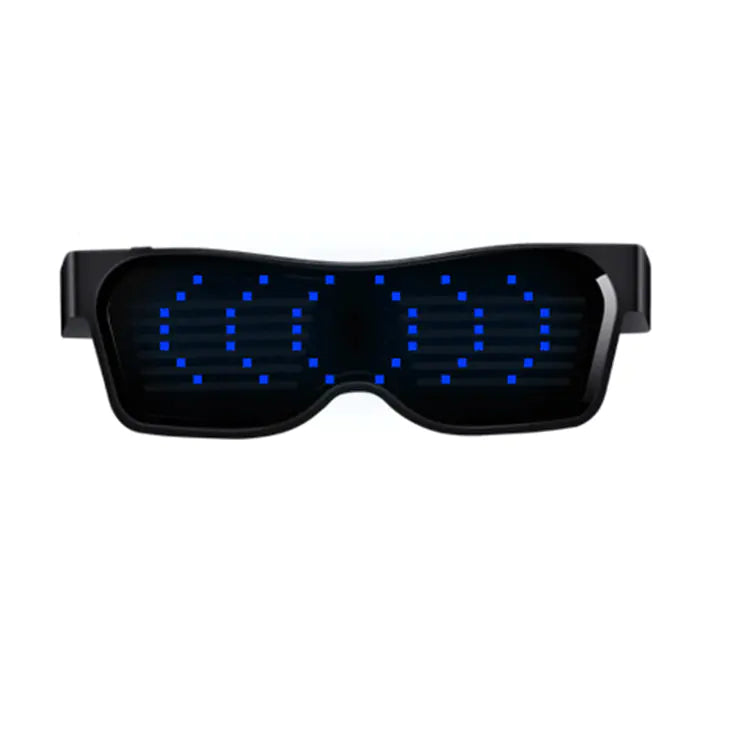 Bluetooth Nightclub Glasses with USB Charging Lights
