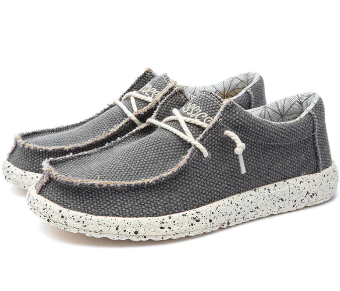 Men's Lightweight Casual Canvas Slip-On Loafers