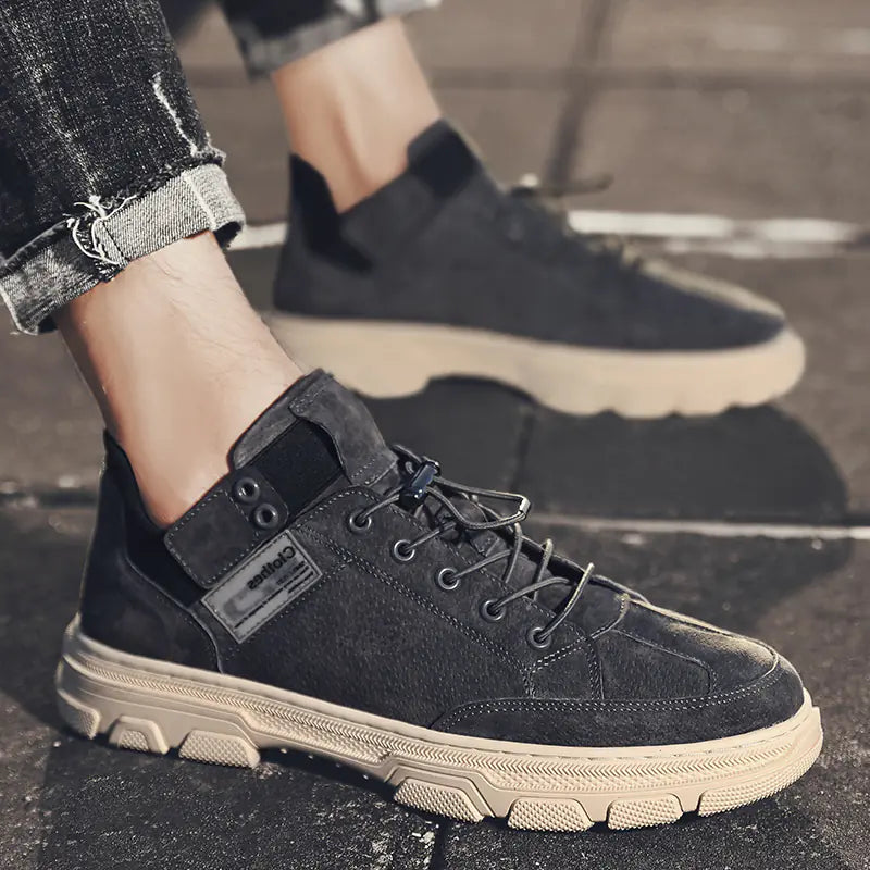 Men's Casual Trendy Sneakers and Low-top Boots