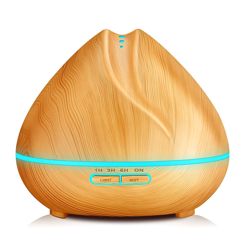 Wood Grain Humidifier with Essential Oil Diffuser