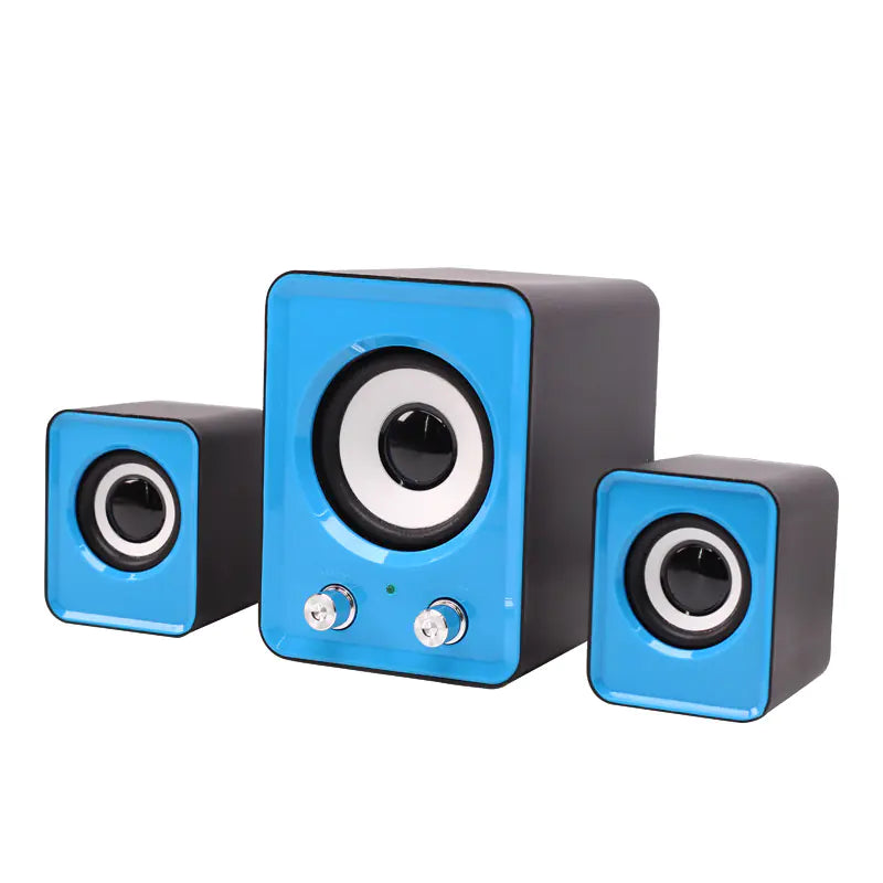 2.1 Multimedia Subwoofer USB Mini Speakers for Laptop