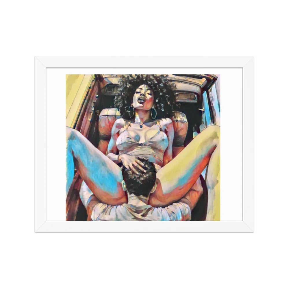 Erotic Art, wall decor on Enhanced Matte Paper Framed Poster (in)
