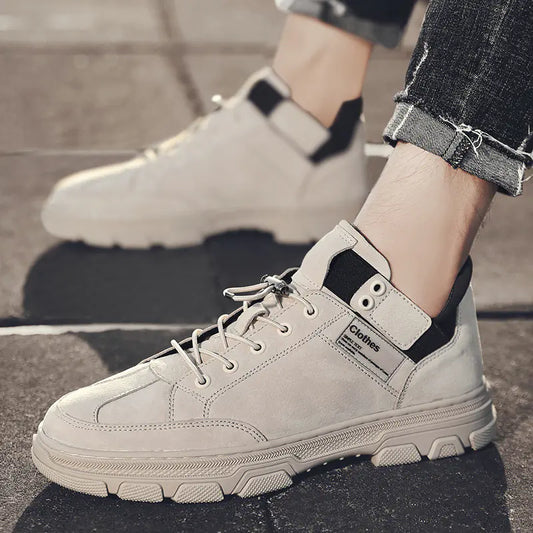 Men's Casual Trendy Sneakers and Low-top Boots