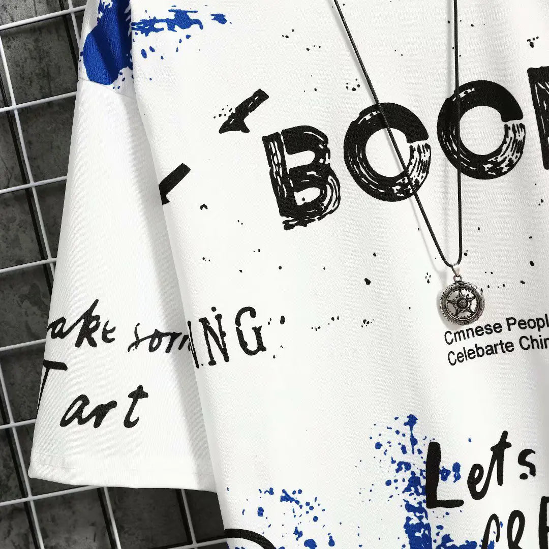 Fashion Summer Men's Graphic Half Sleeve T-Shirts