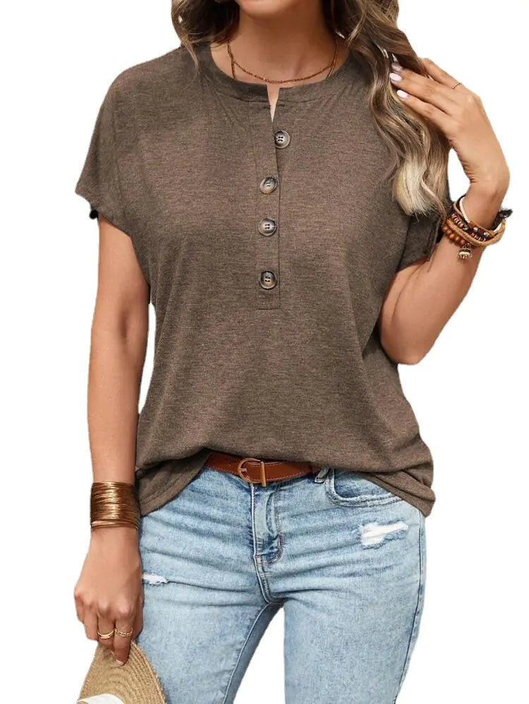 2025/2026 Women's Fashion Short Sleeve T-Shirt Tops
