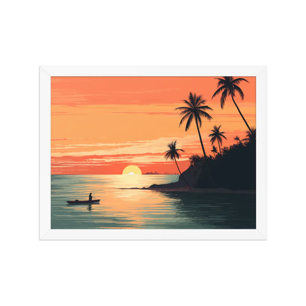 Enhanced Matte Paper Framed Poster (in)