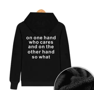 Loose-Fit Hoodie with Graphic Prints for Men and Women