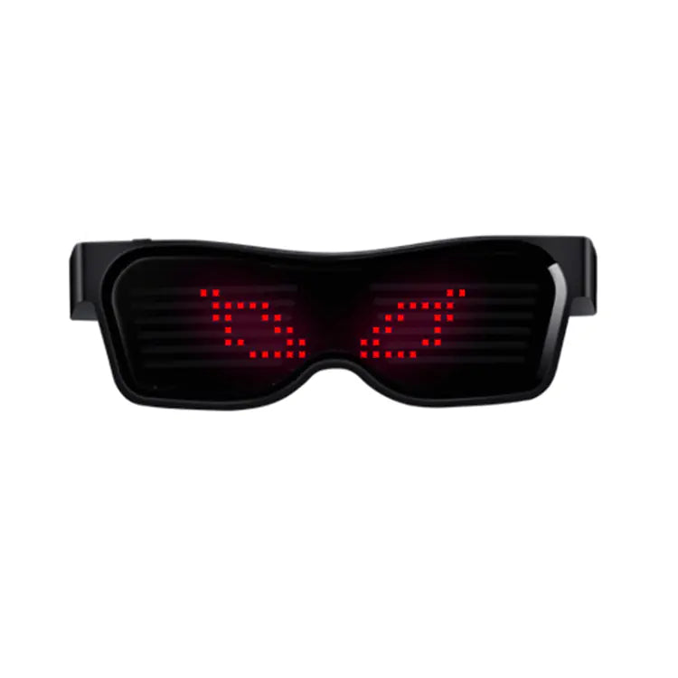 Bluetooth Nightclub Glasses with USB Charging Lights
