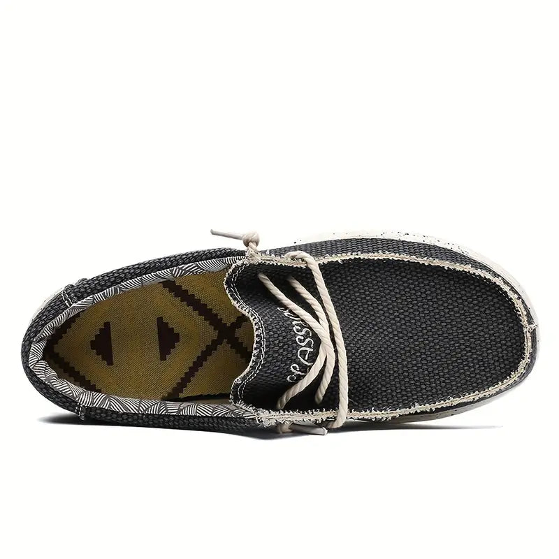 Men's Lightweight Casual Canvas Slip-On Loafers