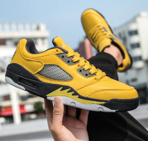 Winter Trendy Men's Casual Sports Sneakers - Black